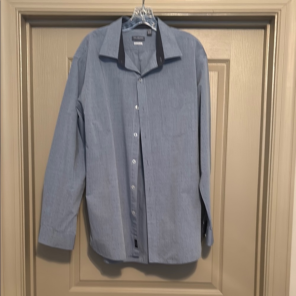 Van Heusen Blue Casual Button Down Shirt